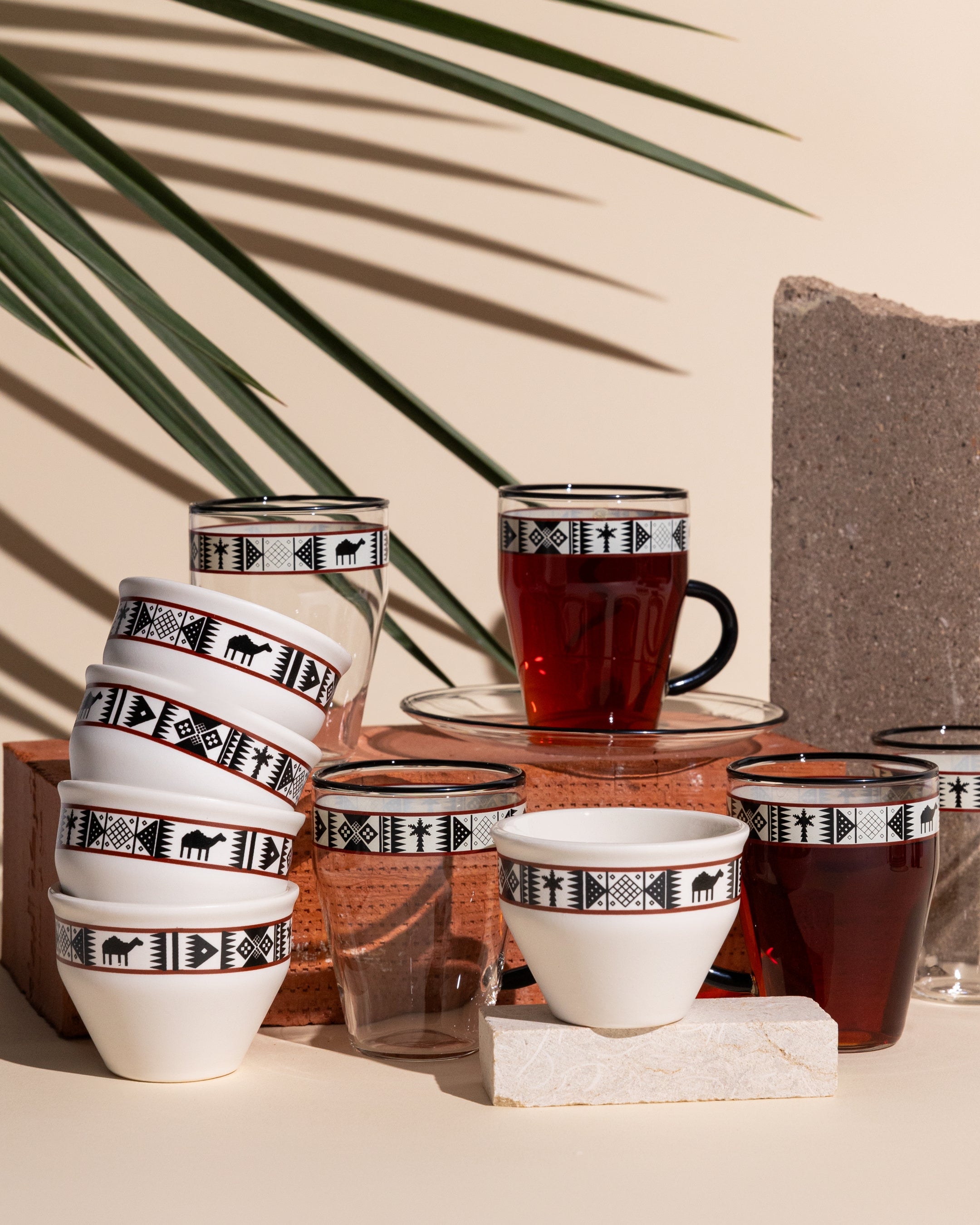 طقم شاي وقهوة - هيريتج