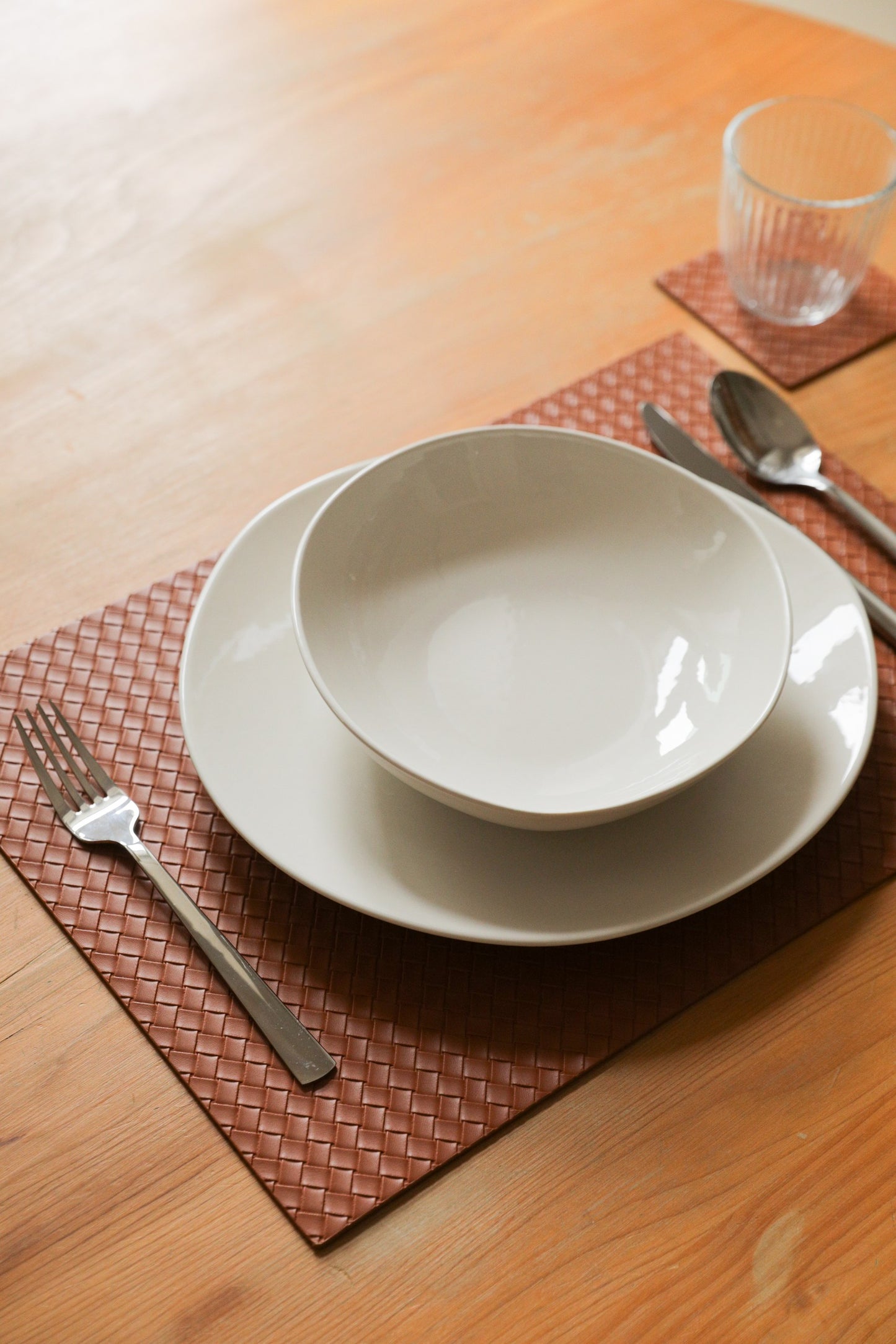 Nappa Placemat and coaster