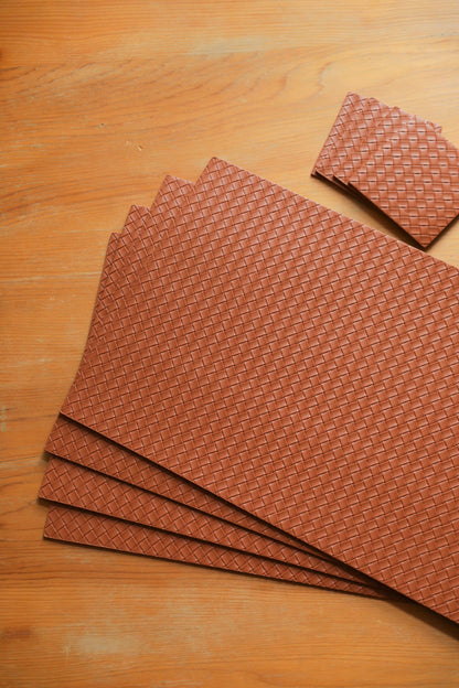 Nappa Placemat and coaster