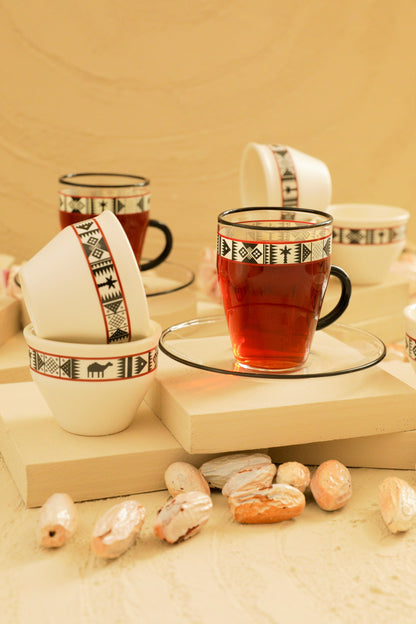 طقم شاي وقهوة - هيريتج